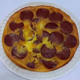 Eggs with Pepperoni